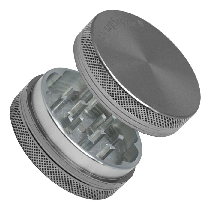 Silver Sharp Stone Two Stage Aluminum Grinder