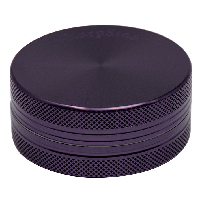 Purple Sharp Stone Two Stage Aluminum Grinder