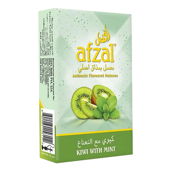 Afzal Kiwi with Mint Herbal Molasses Pack of 10