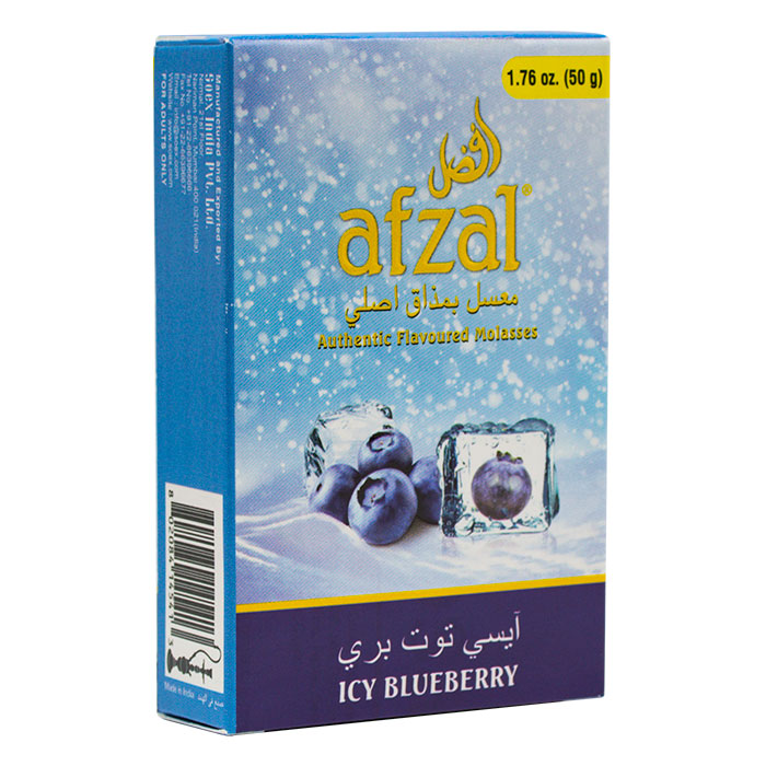 Afzal Icy Blueberry Herbal Molasses Pack of 10