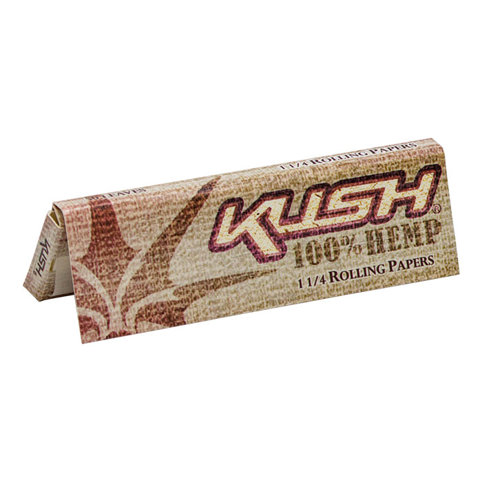 Kush Hemp Rolling Paper 1.25 Display of 25