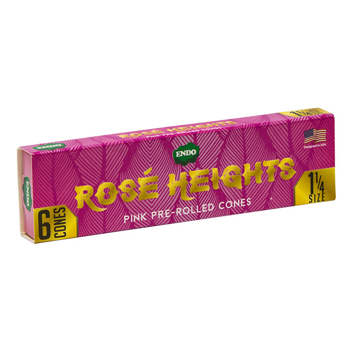 Rosé Heights Pink 1.25 Pre-Rolled Cones Display of 24