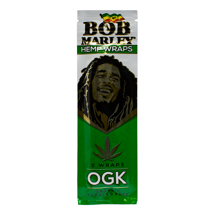 Bob Marley OGK Hemp Wraps Display of 25