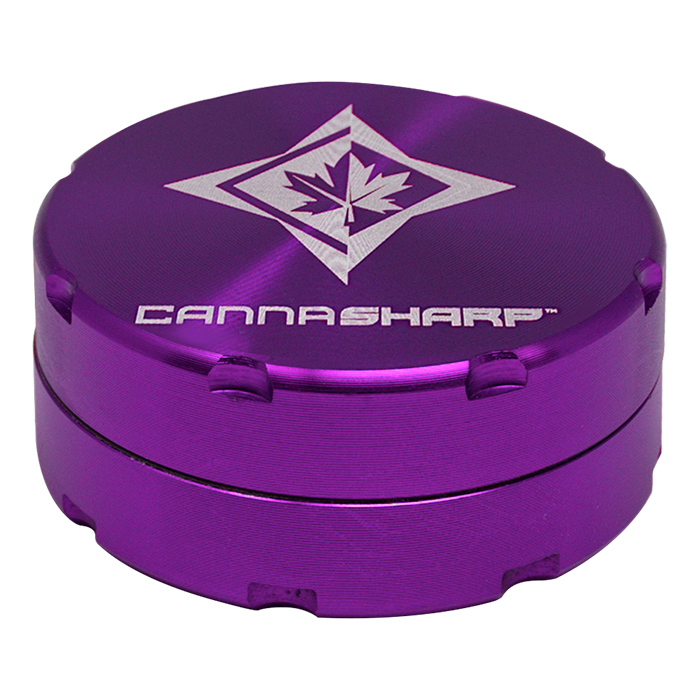 Purple Cannasharp Aerospace Two Stage Grinder