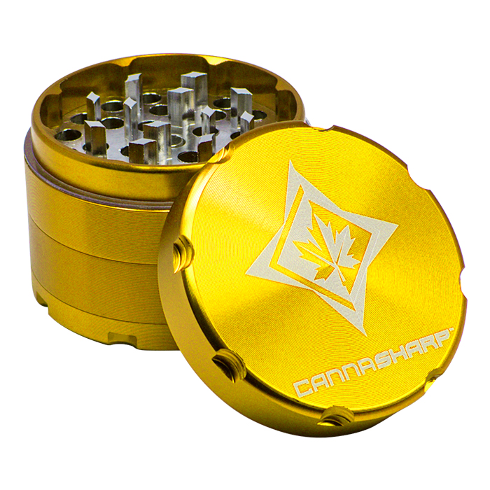 Golden Cannasharp Aerospace Four Stage Grinder