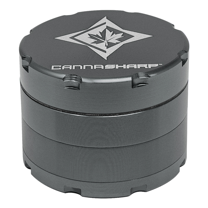 Gun Metal Grey Cannasharp Aerospace Four Stage Grinder