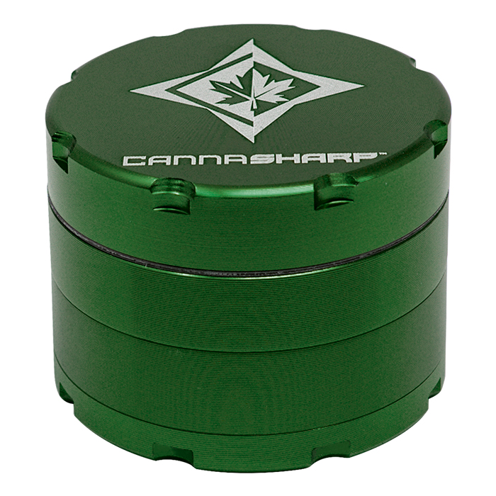 Lake Green Cannasharp Aerospace Four Stage Grinder