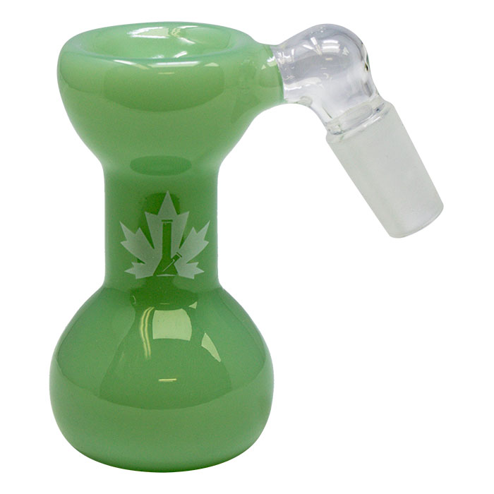 Jade Green Ash Catcher by Maple Glass