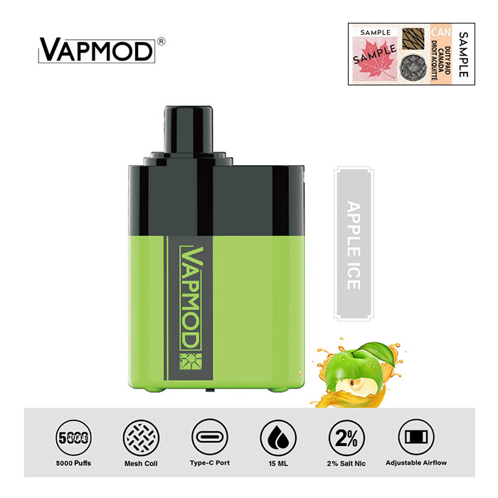 (Stamped) Allspark Apple Ice 5000 Puffs Disposable Vape Ct 10