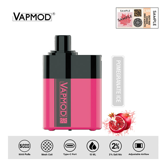 (Stamped) Allspark Pomegranate Ice 5000 Puffs Disposable Vape Ct 10