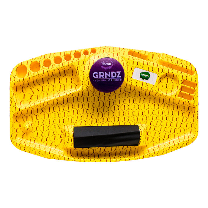 Endo Yellow and Purple Premium Multifunction Rolling Tray