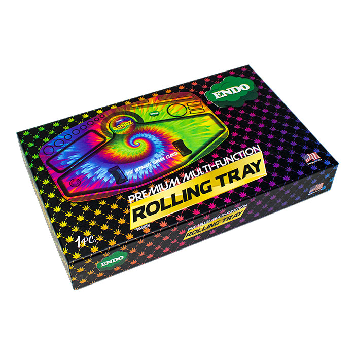 Endo Tie and Dye Premium Multifunction Rolling Tray