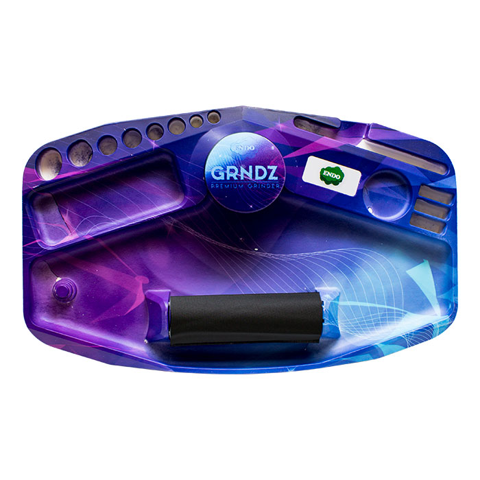 Endo Purple and Blue Premium Multifunction Rolling Tray