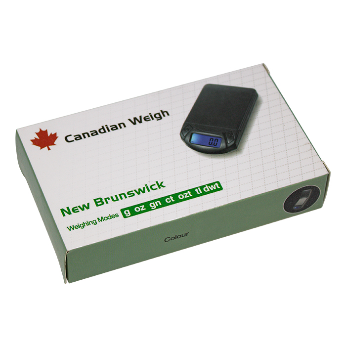 Silver Canadian Weigh New Brunswick Double Digit Digital Scale