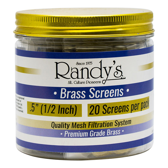 Randy's 0.5 Inches Brass Screens Ct 36