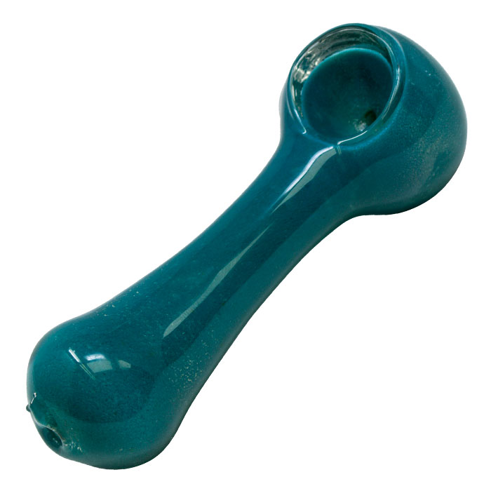 Firozi Hand Crafted Inside Out Frit Work Glass Pipe 4 Inches