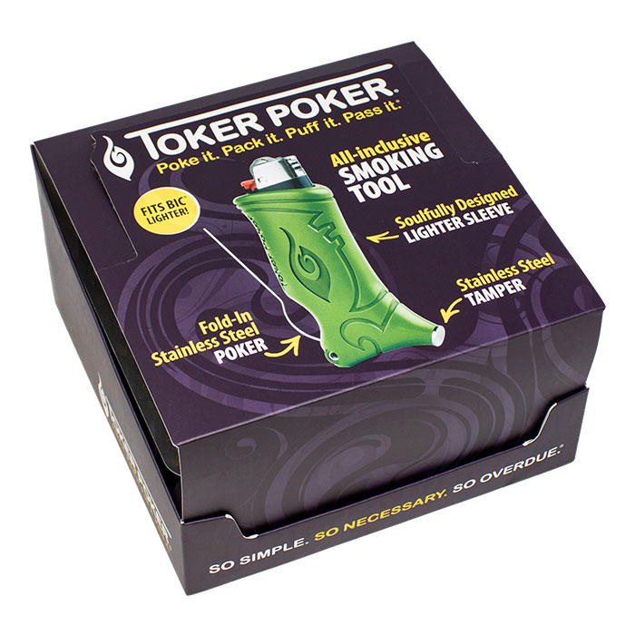 Toker Poker 2.0 Bic Lighter Edition Ct 25