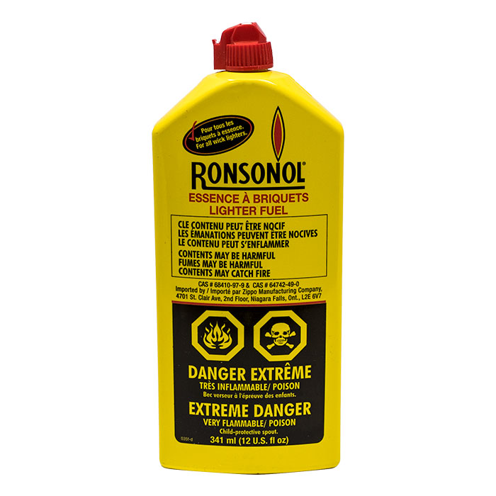 Ronson Premium Lighter Fluid 341ml Display of 12