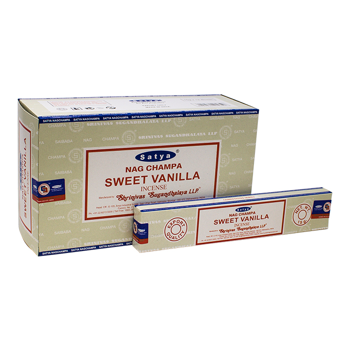 Satya Sweet Vanilla Incense 15 Gm