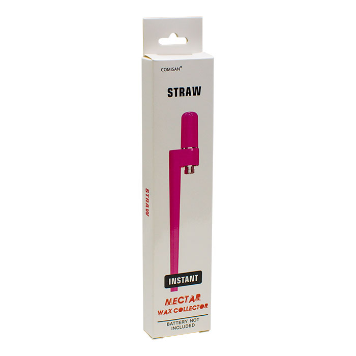Pink Comisan Instant Electric Wax Nectar Collector Straw