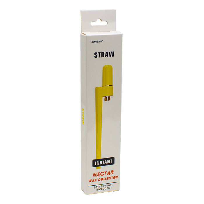 Yellow Comisan Instant Electric Wax Nectar Collector Straw
