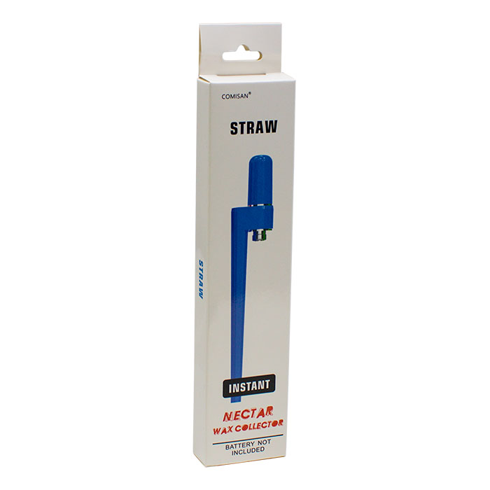 Blue Comisan Instant Electric Wax Nectar Collector Straw