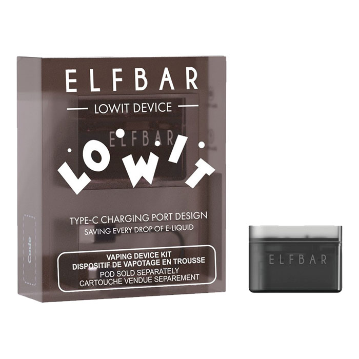 Elfbar Black Lowit 500 mAh Device Ct 10