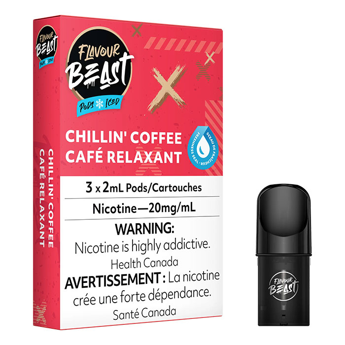 (Stamped) Chillin' Coffee Flavour Beast Pods Ct 5