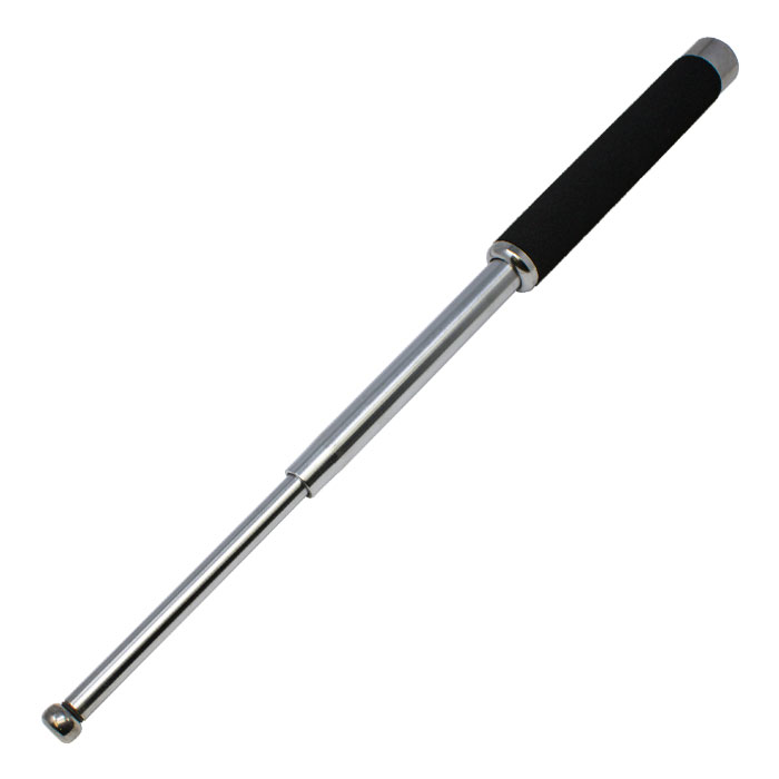 Silver 21 Inches Expandable Baton