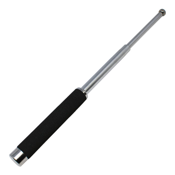 Silver 21 Inches Expandable Baton
