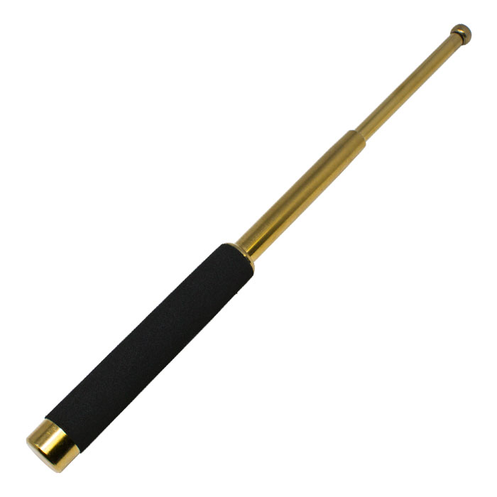 Gold 21 Inches Expandable Baton
