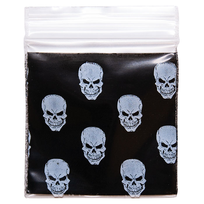 Baggies White Skull 125-125