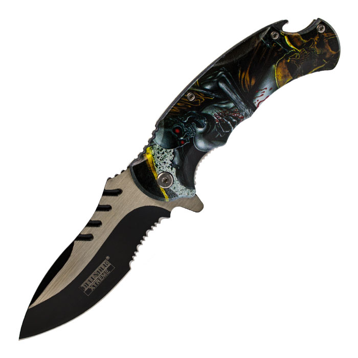 Eagle And Wolf Foldable Pocket Knife