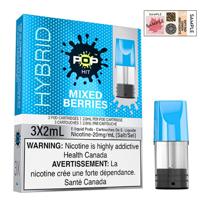 (Stamped) Mixed Berries Pop Hybrid Pod Ct 5