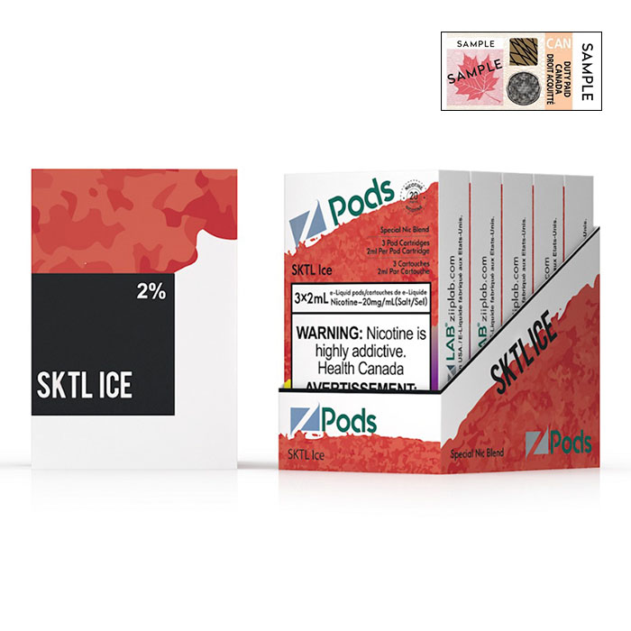 (Stamped) Z Pods Sktl Ice Special Edition Ct 5