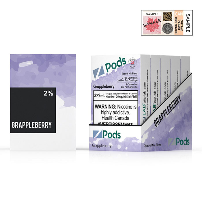 (Stamped) Z Pods Grappleberry Special Edition Ct 5