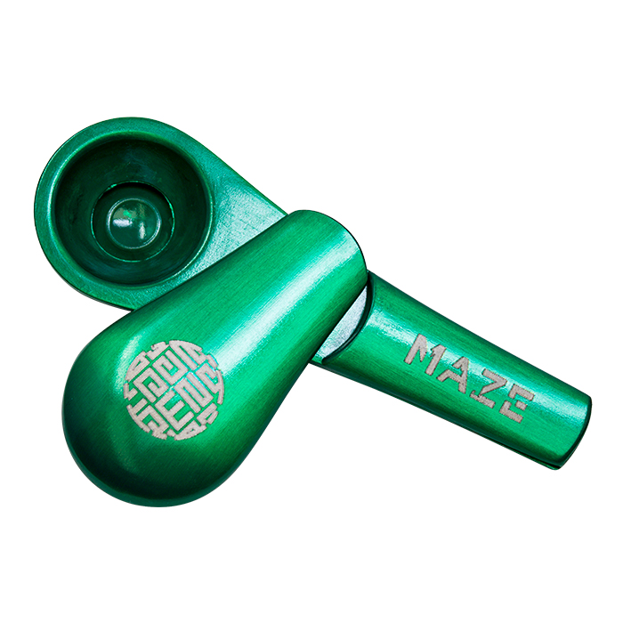 Green Maze Magnetic Slider Pipe 4 inches