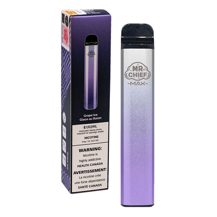 MR Chief Max Grape Ice 5000 Puffs Disposable Vape Ct-5