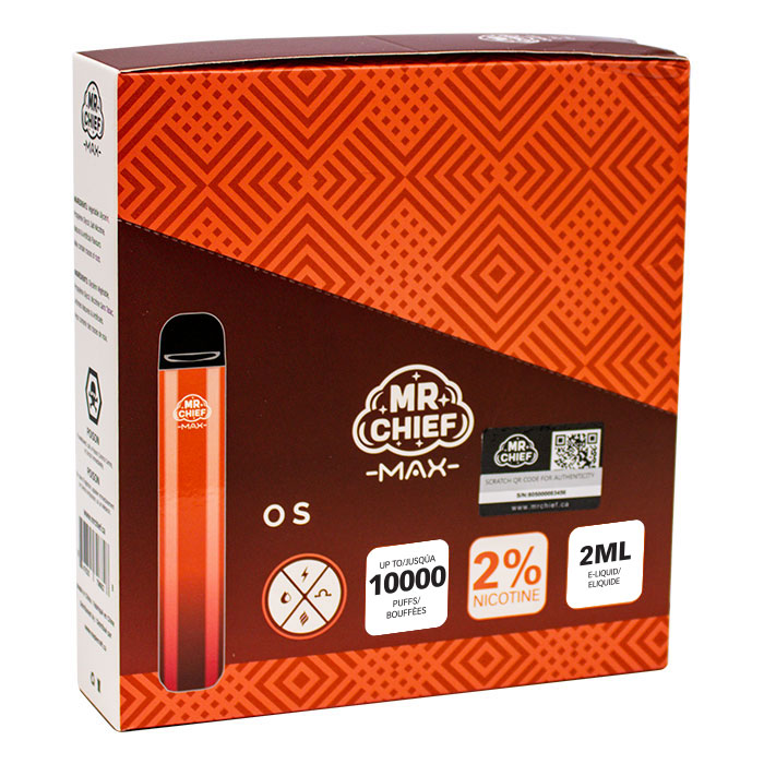 MR Chief Max OS 5000 Puffs Disposable Vape Ct-5