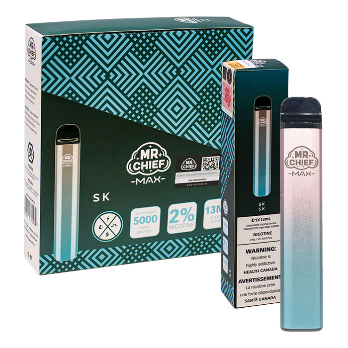 MR Chief Max SK 5000 Puffs Disposable Vape Ct-5