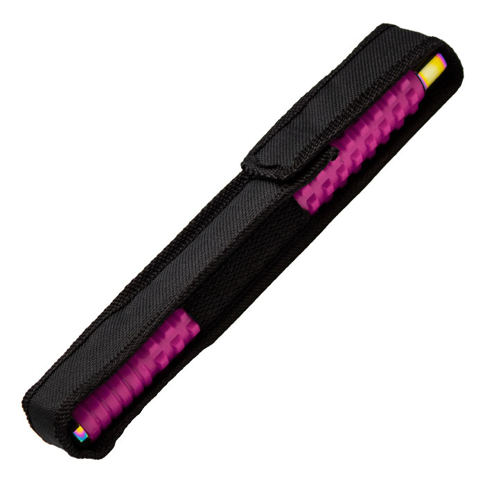 Pink and Rainbow 26 Inches Expandable Baton