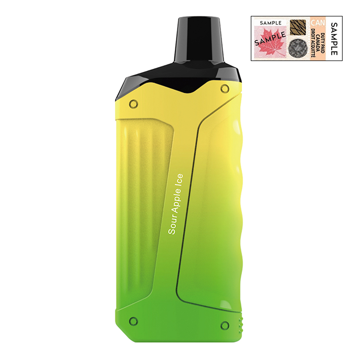 (Stamped) Sour Apple Ice Vapmod 8000 Puffs Disposable Vape Ct 5