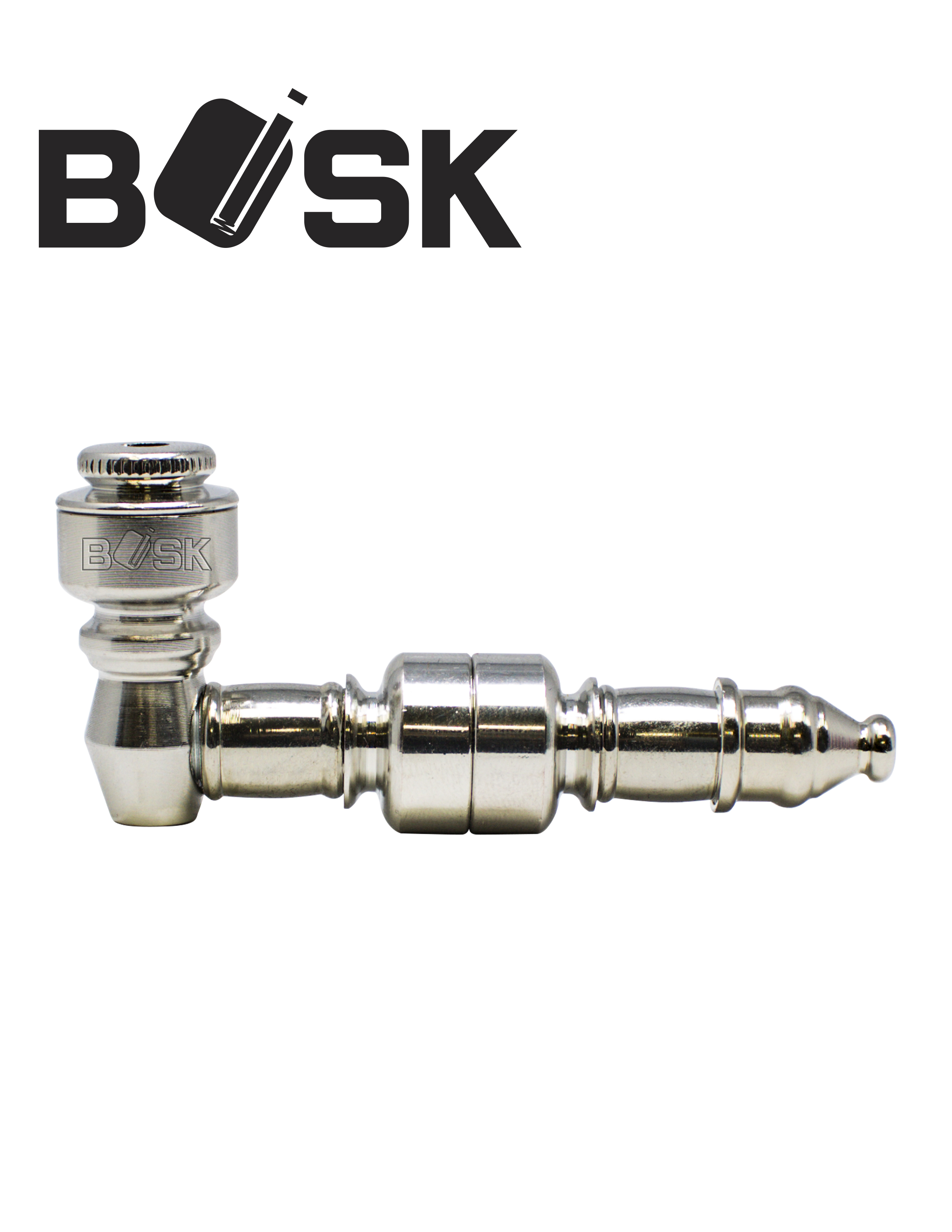 Bosk 4 Inches Metal Hand Pipe