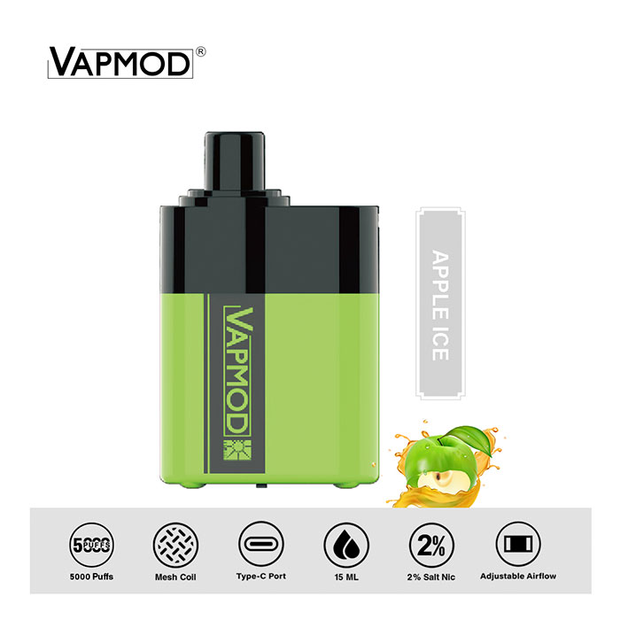 Allspark Apple Ice 5000 Puffs Disposable Vape Ct 10