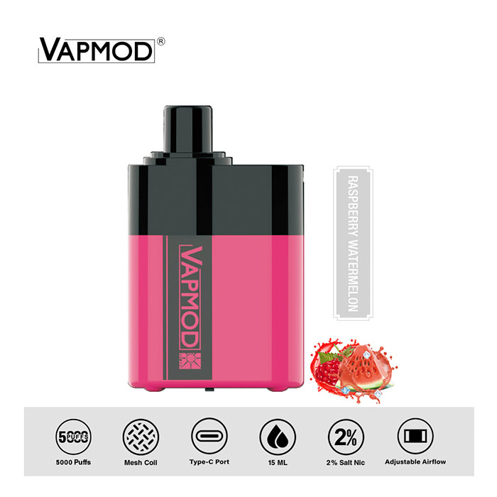 Allspark Raspberry Watermelon 5000 Puffs Disposable Vape Ct 10