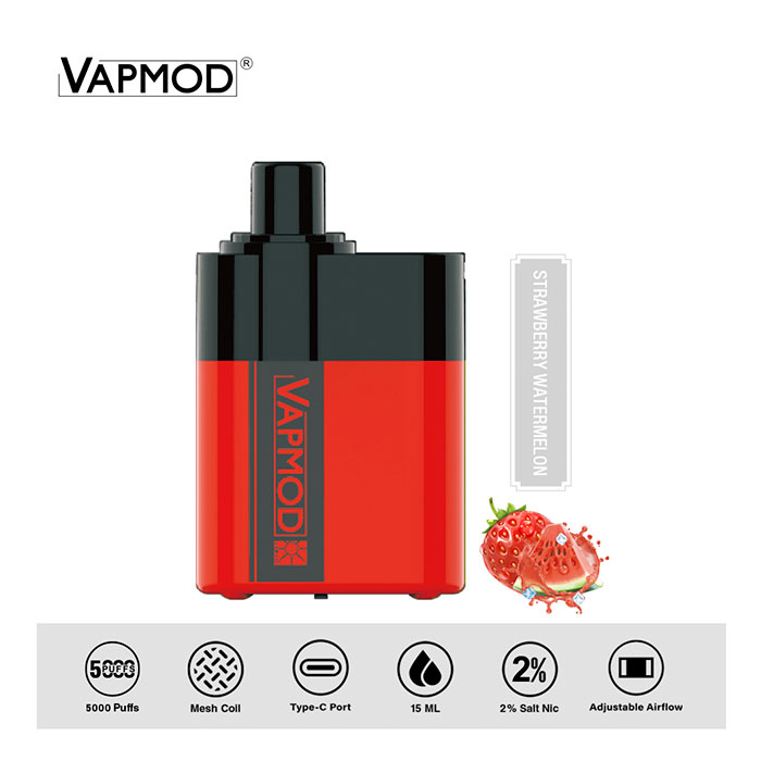 Allspark Strawberry Watermelon 5000 Puffs Disposable Vape Ct 10