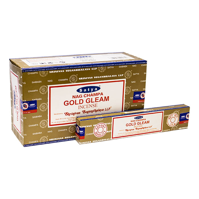 Satya Gold Gleam Incense 15 Gm