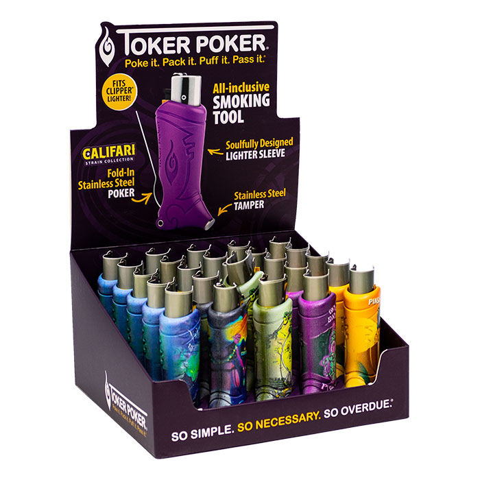 Toker Poker Califari - Clipper Compatible Ct 25