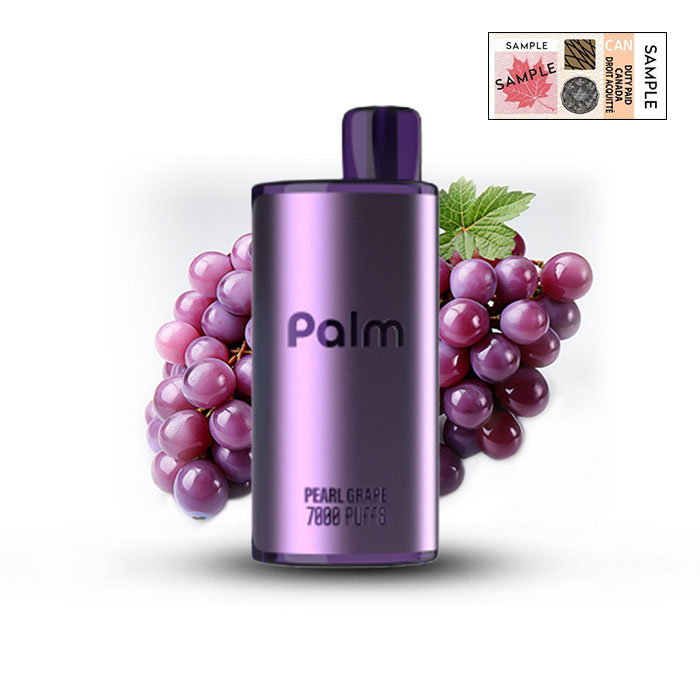 Pearl Grape Pop Palm 7000 Puffs Disposable Vape Ct Of 5