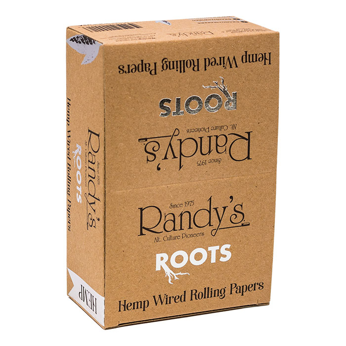 Randy's Roots Hemp Wired Rolling Paper Ct 25